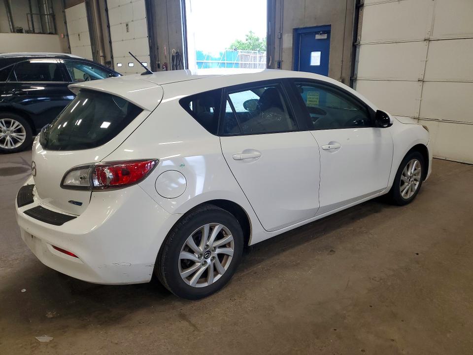 2013 Mazda 3 VIN JM1BL1L74D1792930 COPART salvage auction — REAR END, MN - CERT OF TITLE-PRIOR SALVAGE, sold $250 on 2026-07-21 (photo 3)
