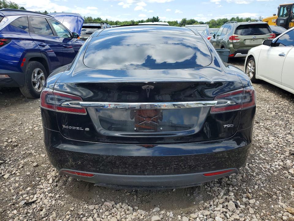 2015 Tesla Model s VIN 5YJSA1E20FF106612 COPART salvage auction — FRONT END, Md - Cert Of Salvage-Abandoned, sold $250 on 2026-08-03 (photo 6)