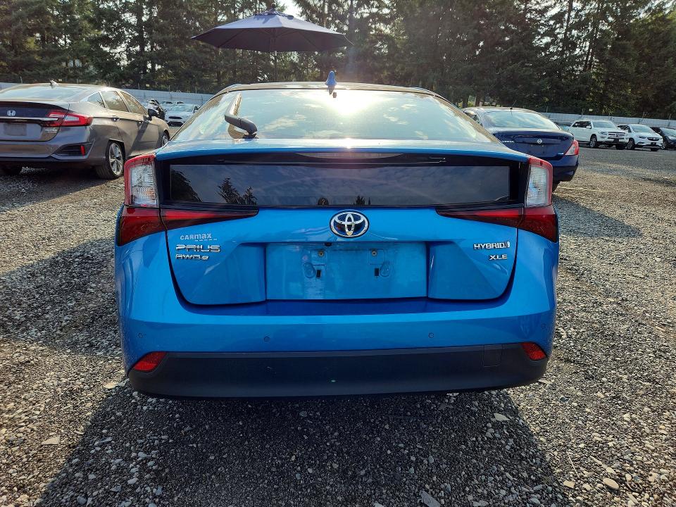 2021 Toyota Prius VIN JTDL9MFU3M3025371 COPART salvage auction — FRONT END, WA - BILL OF SALE, sold $8,700 on 2026-07-31 (photo 6)