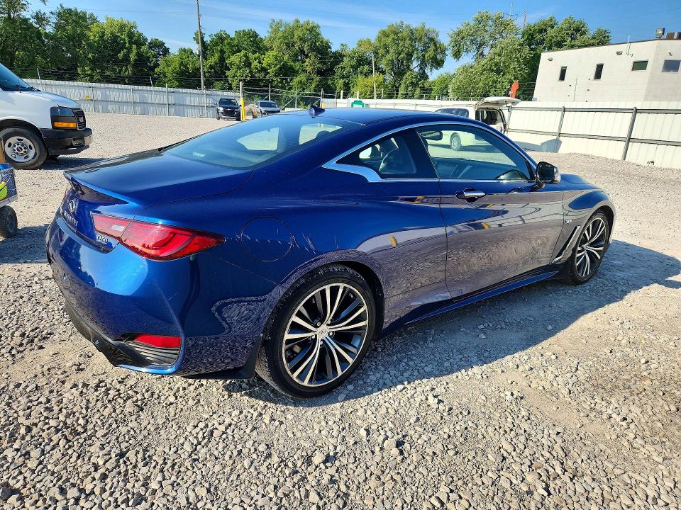 2018 Infiniti Q60 VIN JN1EV7EL4JM390780 COPART salvage auction — MINOR DENT/SCRATCHES, Oh - Certificate Of Title, sold $7,400 on 2026-07-31 (photo 3)