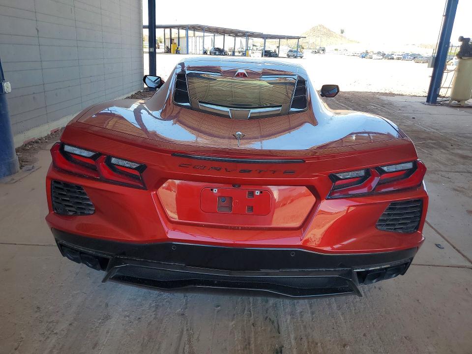 2025 Chevrolet Corvette VIN 1G1YA2D48S5113315 COPART salvage auction — FRONT END, Az - Cert Of Title - Salvage, sold $21,300 on 2026-09-03 (photo 6)