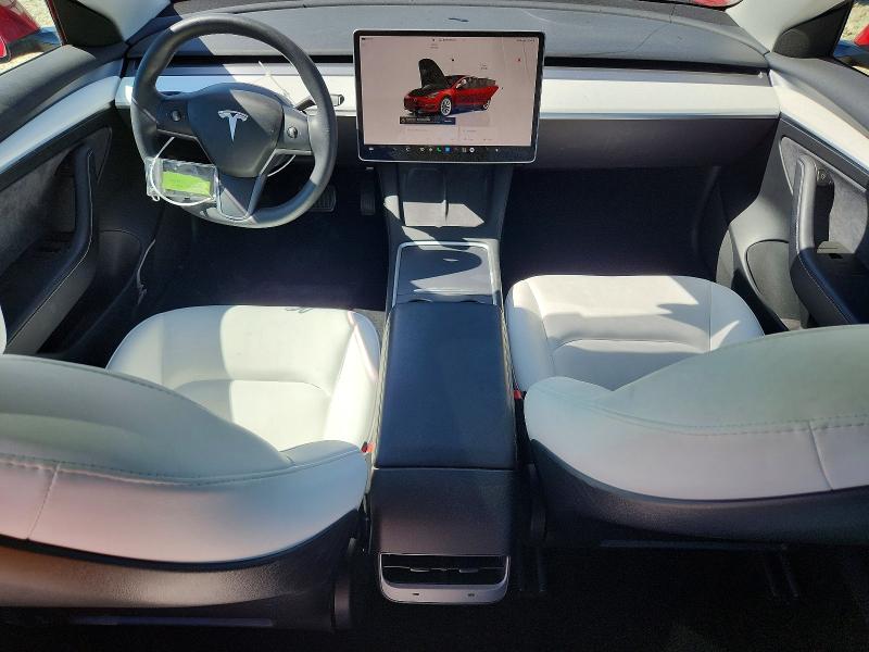 2023 Tesla Model 3 VIN 5YJ3E1EA4PF621064 COPART salvage auction — ROOF, CA - SALVAGE CERTIFICATE, sold $80 on 2026-07-28 (photo 8)