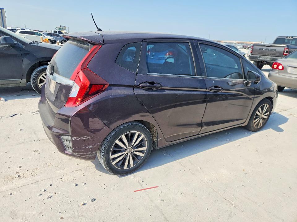 2015 Honda Fit VIN 3HGGK5H81FM761885 COPART salvage auction — FRONT END, TX - CERTIFICATE OF TITLE, sold $3,630 on 2026-07-31 (photo 3)