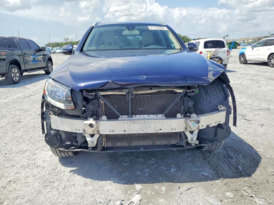 2017 Mercedes-benz Glc VIN WDC0G4JB6HV004341 COPART salvage auction — FRONT END, Fl - Cert Of Title Slvg Rebuildable, sold $375 on 2026-07-28 (photo 5)