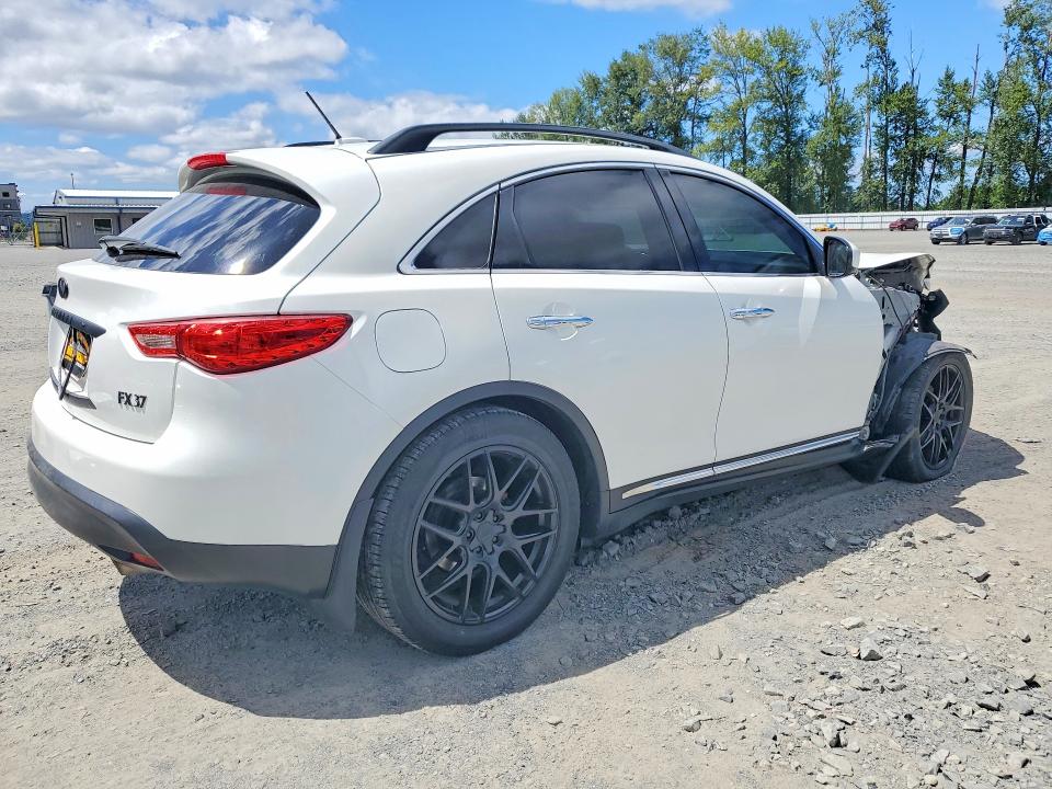 2013 Infiniti Fx VIN JN8CS1MW8DM170685 COPART salvage auction — FRONT END, WA - BILL OF SALE, sold $800 on 2026-07-20 (photo 3)