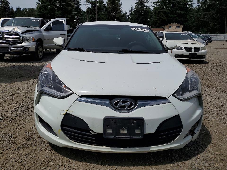 2015 Hyundai Veloster VIN KMHTC6AD2FU236476 COPART salvage auction — REAR END, Wa - Bill Of Sale, sold $725 on 2026-07-24 (photo 5)
