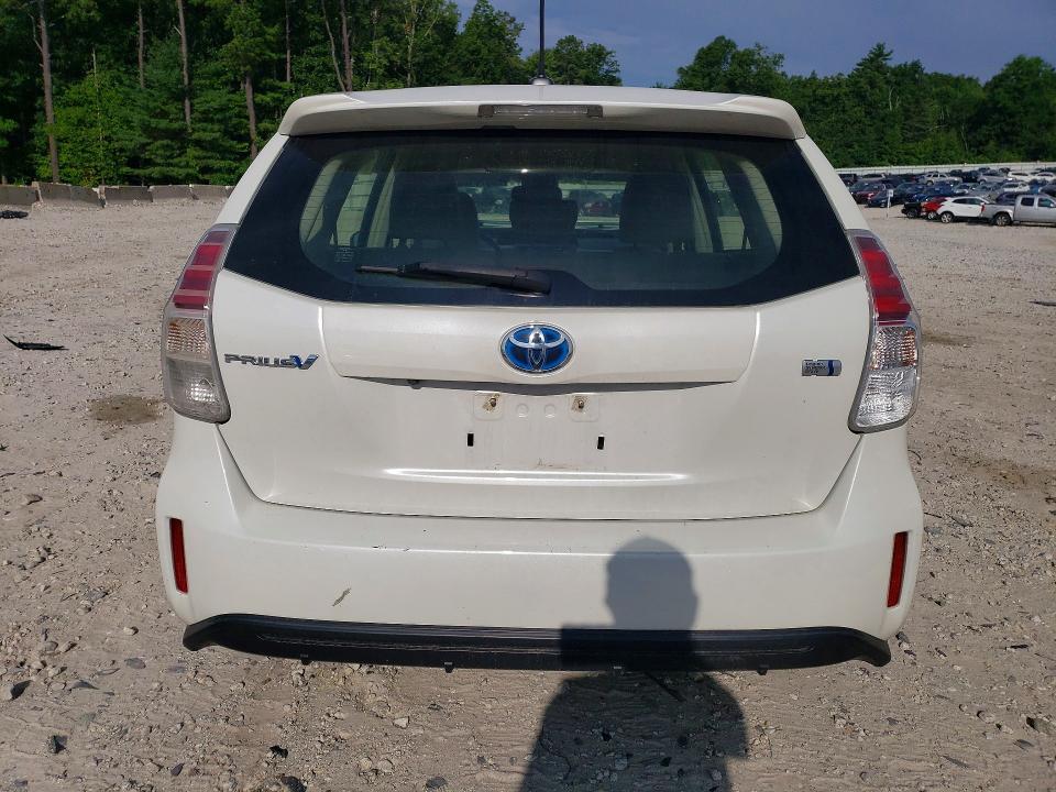 2015 Toyota Prius VIN JTDZN3EU6FJ036512 COPART salvage auction — FRONT END, NY - CERT OF TITLE-REBUILT, sold $3,150 on 2026-07-29 (photo 6)