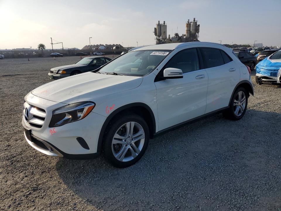 2016 Mercedes-benz Gla-klasse VIN WDCTG4GB7GJ248056 COPART salvage auction — REAR END, Ca - Salvage Certificate, sold $3,750 on 2026-08-14 (photo 1)