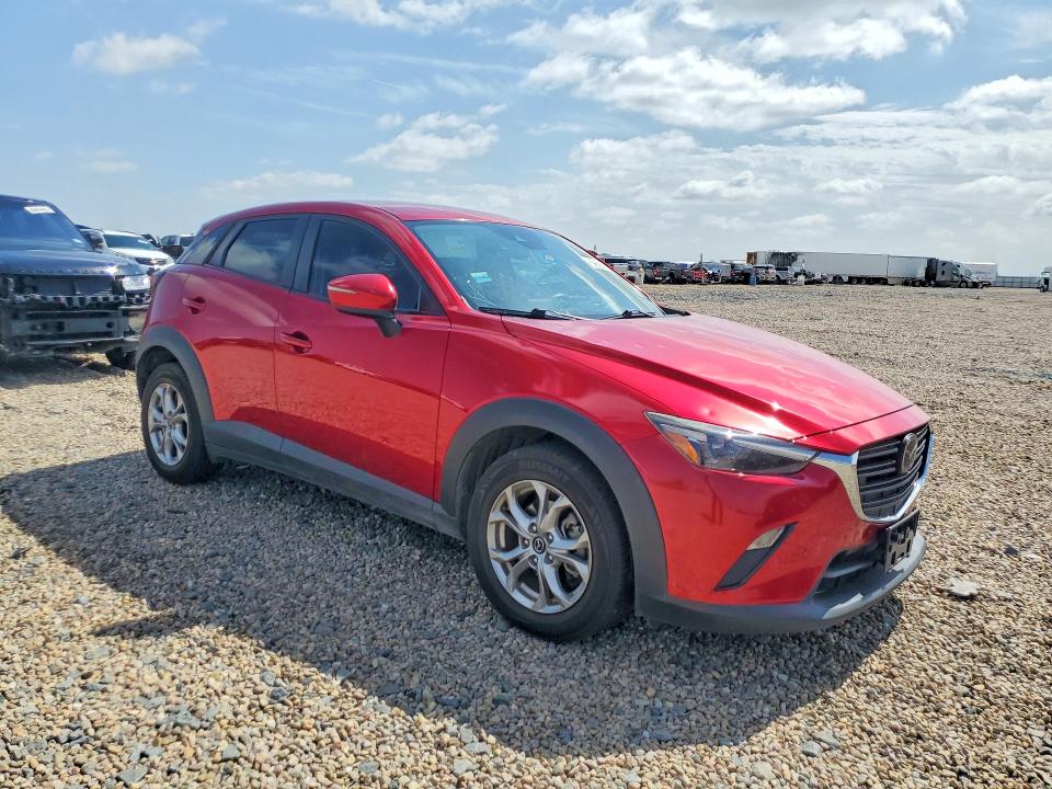 2021 Mazda Cx-3 VIN JM1DKDB7XM1501183 COPART salvage auction — HAIL, Tx - Certificate Of Title, sold $7,400 on 2026-09-01 (photo 4)