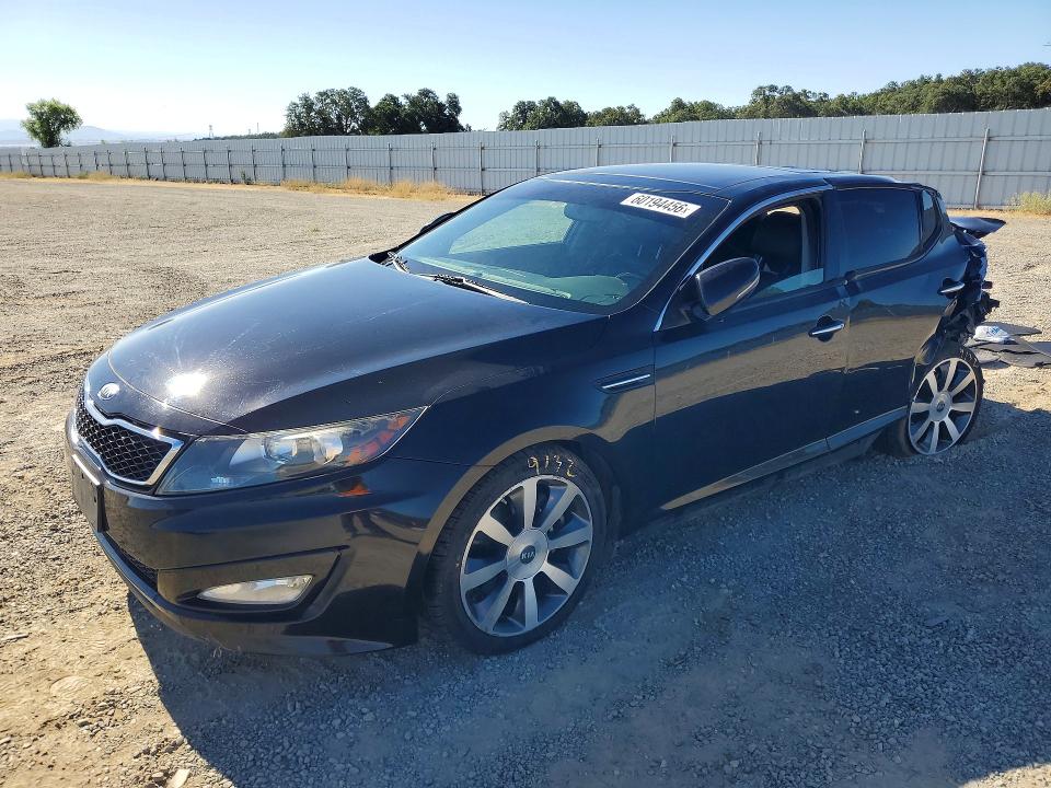 2013 Kia VIN 5XXGR4A64DG131595 COPART salvage auction — REAR END, CA - SALVAGE CERTIFICATE, sold $650 on 2026-07-24 (photo 1)