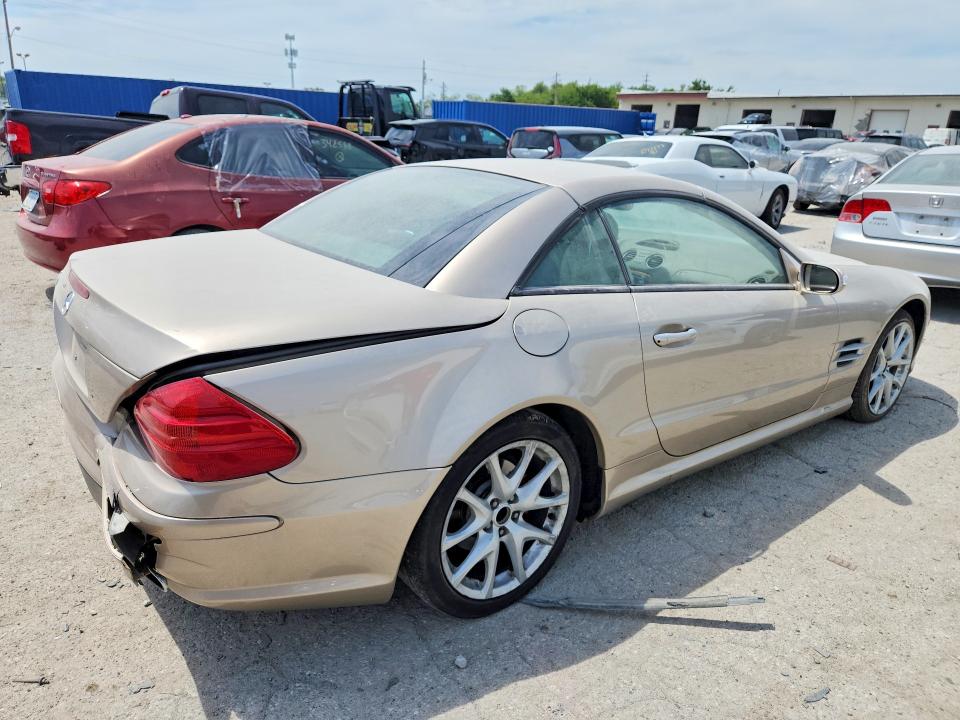 2004 Mercedes-benz Sl-klasse VIN WDBSK75F94F069361 COPART salvage auction — REAR END, In - Cert Of Title-Salvage Title, sold $3,000 on 2026-08-21 (photo 3)