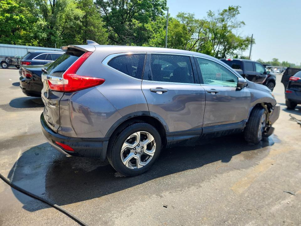 2019 Honda Cr-v VIN JHLRW2H81KX007645 COPART salvage auction — FRONT END, Nj - Cert Of Title-Salvage, sold $5,400 on 2026-07-28 (photo 3)