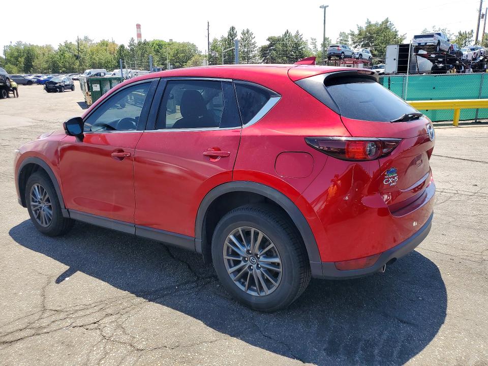 2021 Mazda Cx-5 VIN JM3KFBCM3M0370471 COPART salvage auction — HAIL, Co - Certificate Of Title, sold $7,100 on 2026-09-01 (photo 2)