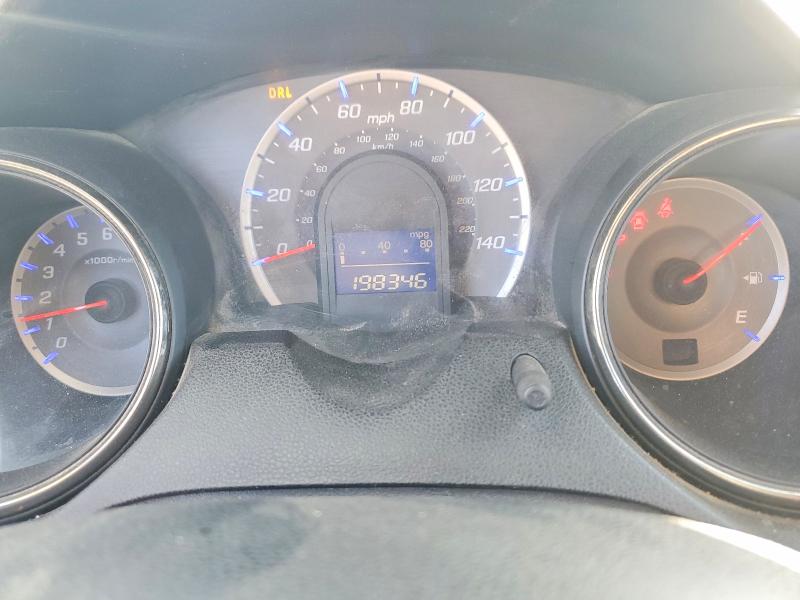 2013 Honda Fit VIN JHMGE8H55DC015353 COPART salvage auction — FRONT END, Ca - Salvage Certificate, sold $1,100 on 2026-07-16 (photo 9)