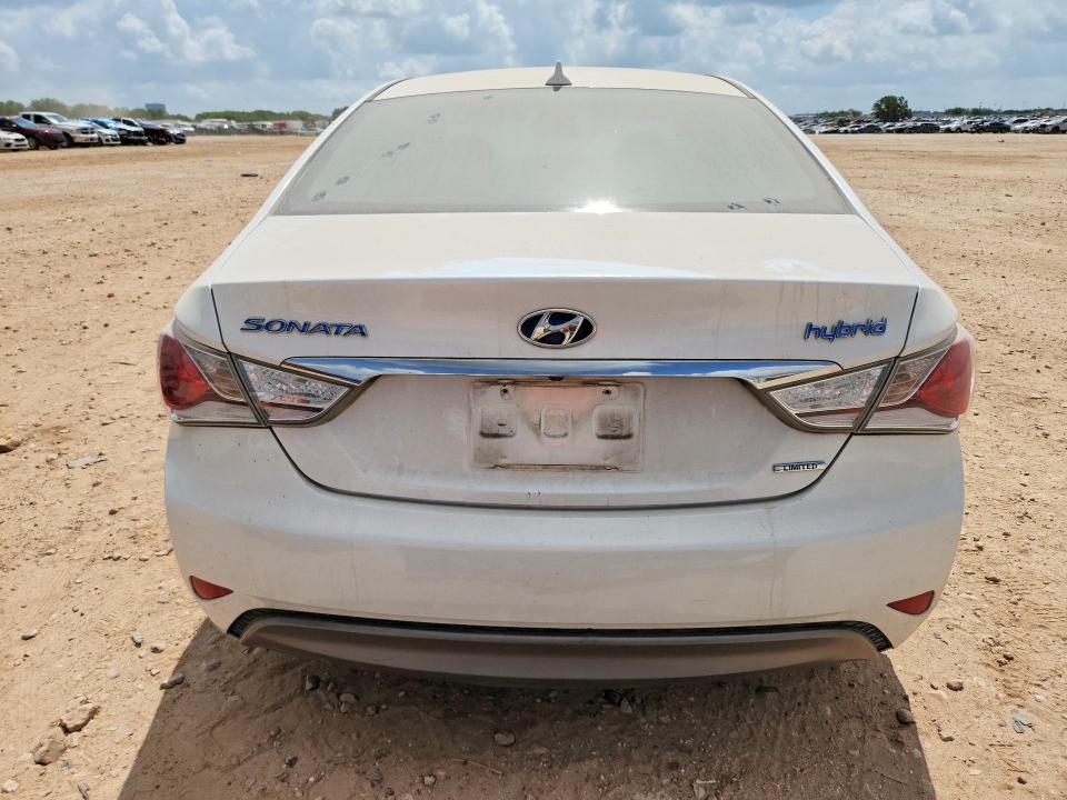 2013 Hyundai Sonata VIN KMHEC4A47DA092449 COPART salvage auction — FRONT END, Tx - Salvage Vehicle Title, sold $70 on 2026-07-23 (photo 6)