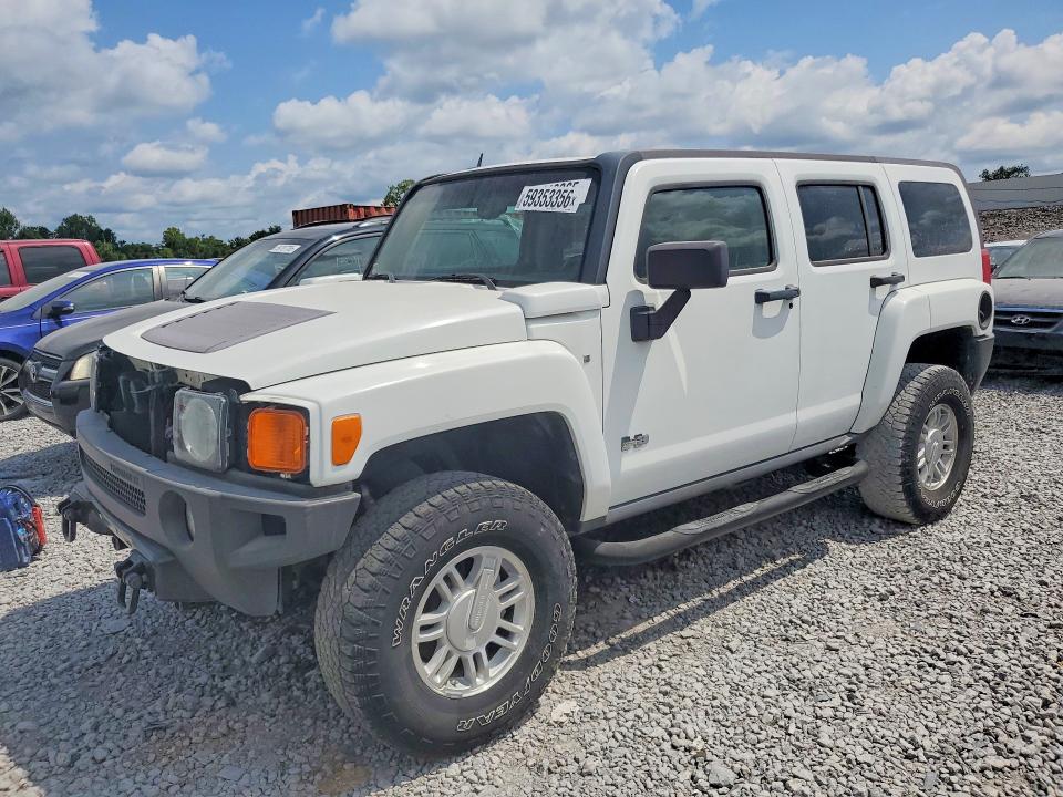 2006 Hummer H3 VIN 5GTDN136168310959 COPART salvage auction — VANDALISM, Al - Cert Of Title-Rebuilt, sold $400 on 2026-07-09 (photo 1)