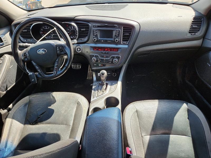 2012 Kia Optima VIN 5XXGR4A65CG008791 COPART salvage auction — FRONT END, Salvage Title, sold $400 on 2026-07-22 (photo 8)