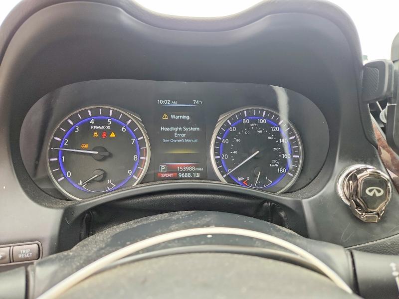 2015 Infiniti VIN JN1BV7AR3FM423272 COPART salvage auction — FRONT END, Nj - Cert Of Title-Salvage, sold $800 on 2026-07-16 (photo 9)