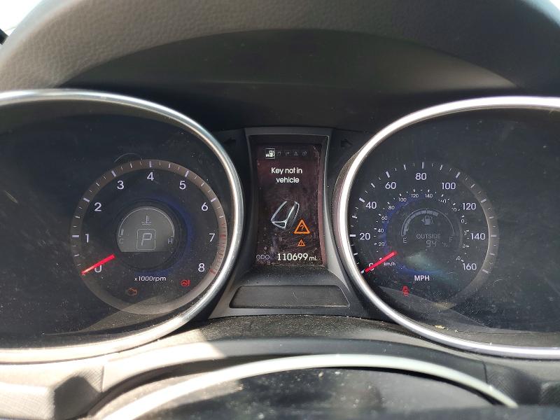 2015 Hyundai VIN 5XYZW4LA6FG291592 COPART salvage auction — MECHANICAL, Tx - Certificate Of Title, sold $900 on 2026-07-30 (photo 9)