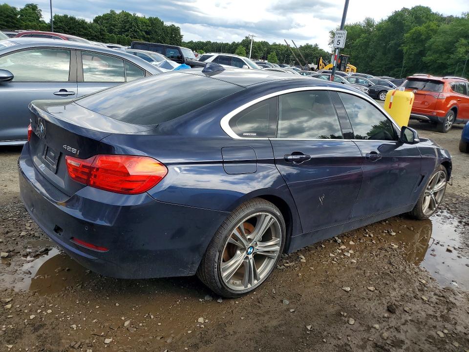 2016 BMW 4er VIN WBA4C9C55GG141567 COPART salvage auction — FRONT END, Nj - Cert Of Title-Salvage, sold $450 on 2026-07-23 (photo 3)