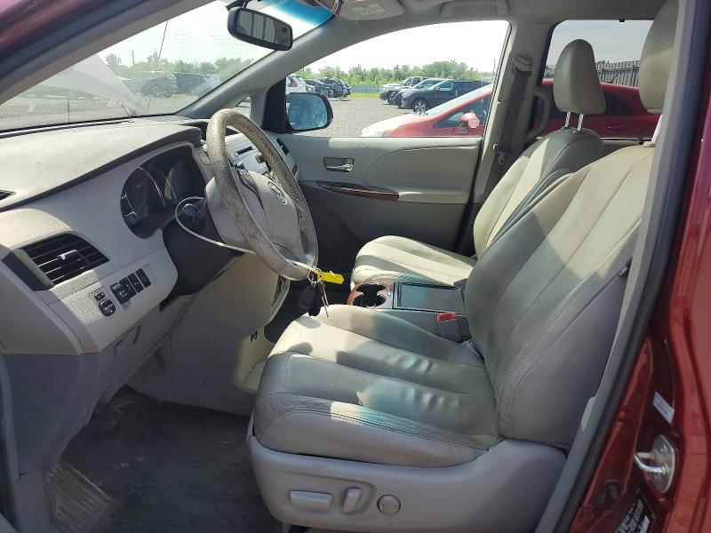 2014 Toyota Sienna VIN 5TDDK3DC7ES075347 COPART salvage auction — REAR END, On - Permit No Brand - Unfit, sold $850 on 2026-07-28 (photo 7)