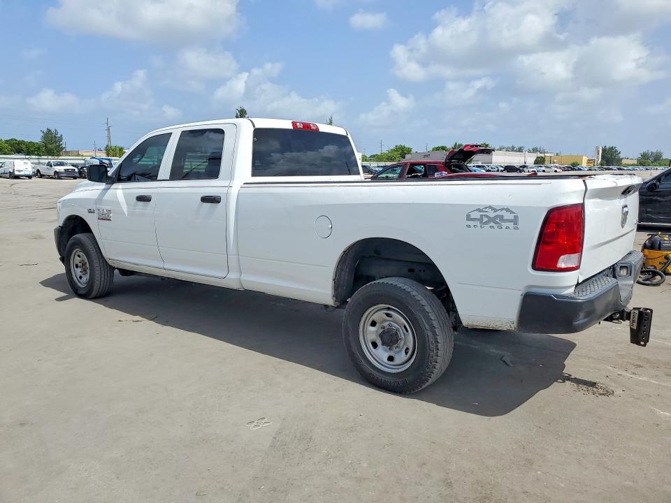 2018 Ram 2500 VIN 3C6TR5HT0JG326156 COPART salvage auction — MINOR DENT/SCRATCHES, Fl - Certificate Of Title (P), sold $7,900 on 2026-08-22 (photo 2)