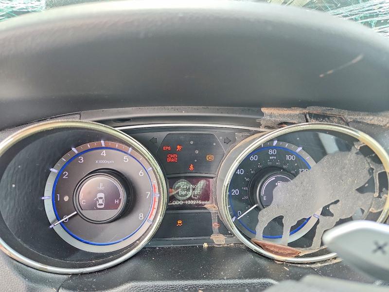 2013 Hyundai Sonata VIN 5NPEC4AC9DH509901 COPART salvage auction — FRONT END, Salvage Title, sold $350 on 2026-07-15 (photo 9)