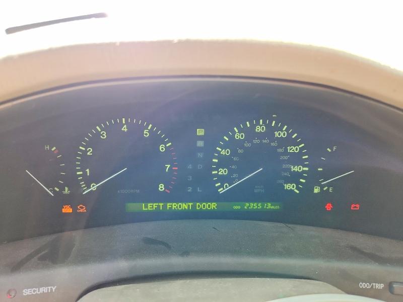 2000 Lexus Ls VIN JT8BH28F4Y0173164 COPART salvage auction — MECHANICAL, UT - CERTIFICATE OF TITLE, sold $450 on 2026-07-27 (photo 9)