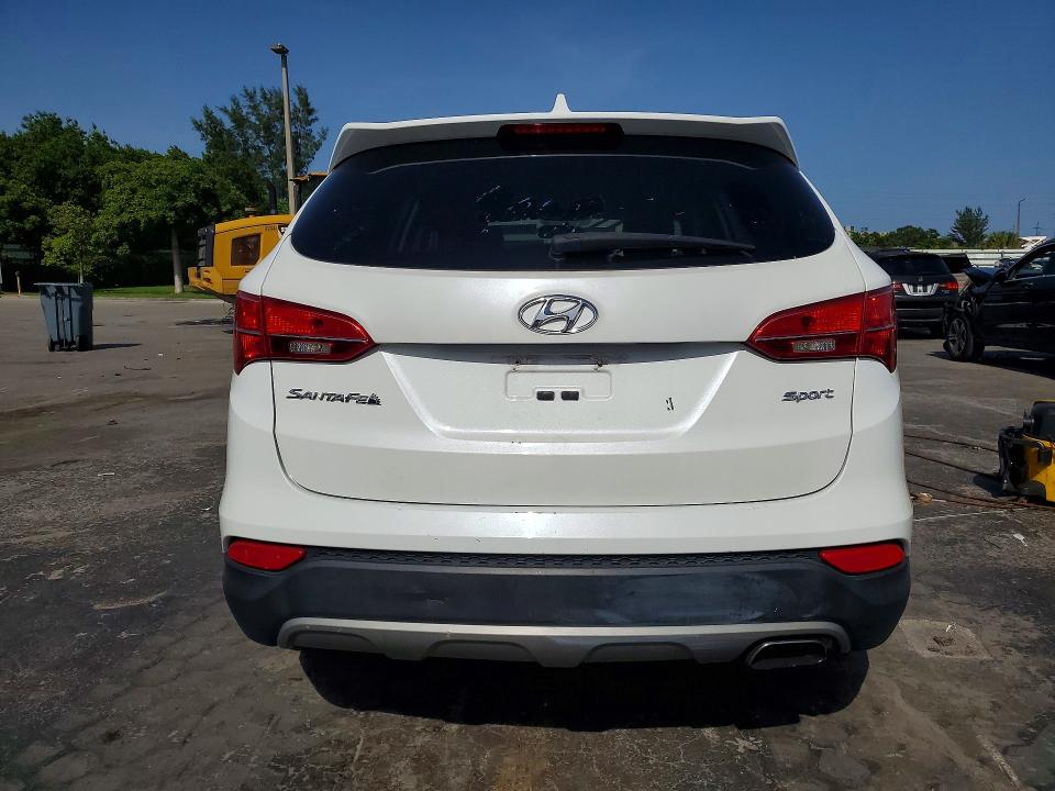 2016 Hyundai Santa fe VIN 5XYZT3LB1GG362534 COPART salvage auction — MECHANICAL, FL - CERTIFICATE OF TITLE, sold $2,550 on 2026-07-27 (photo 6)