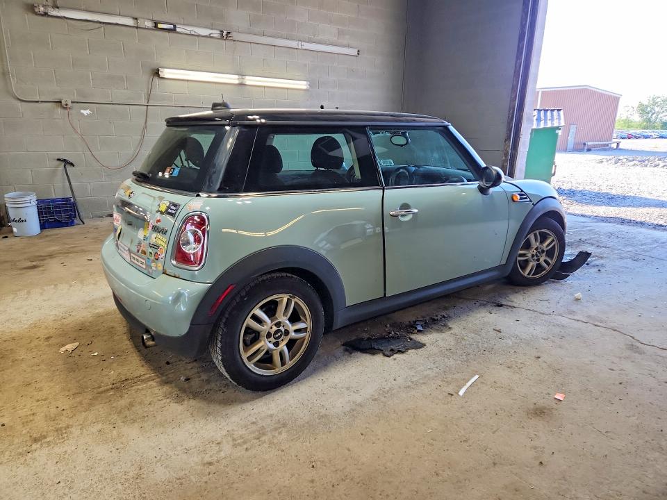 2012 Mini Cooper VIN WMWSU3C5XCT254790 COPART salvage auction — FRONT END, Ny - Mv-907A Salvage Certificate, sold $225 on 2026-07-20 (photo 3)