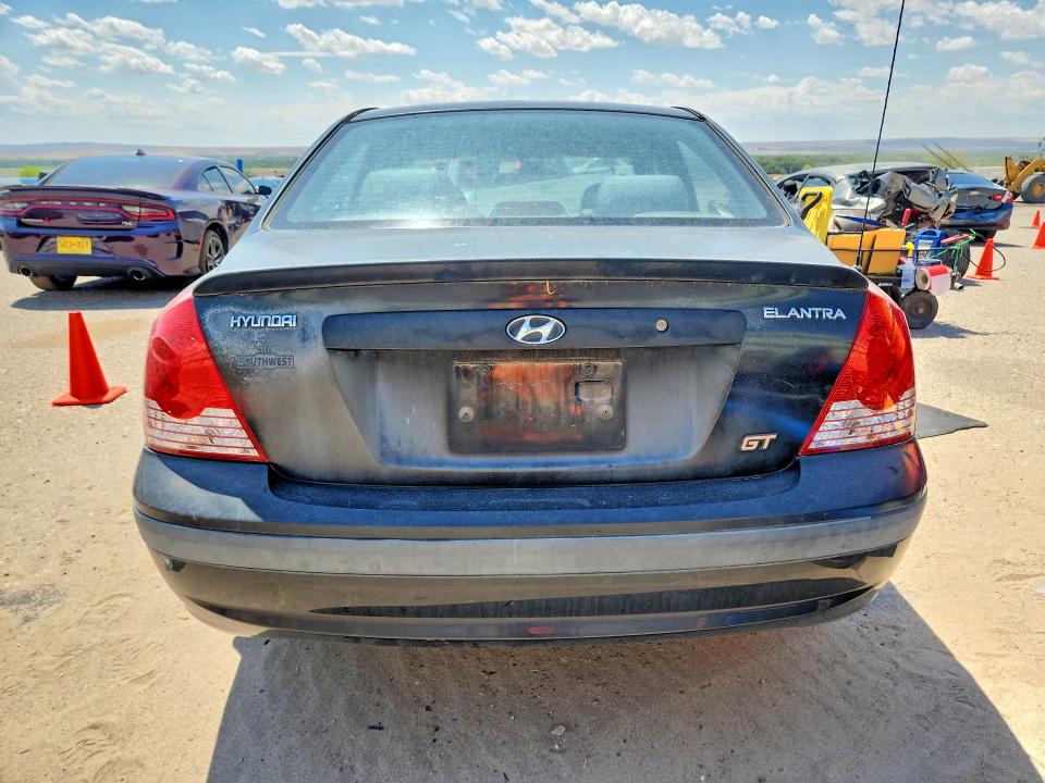 2005 Hyundai Elantra VIN KMHDN46D05U020023 COPART salvage auction — FRONT END, Nm - Cert Of Title-Salvage, sold $200 on 2026-07-20 (photo 6)