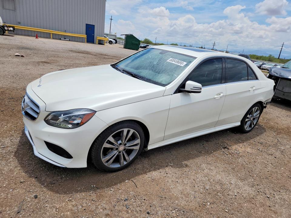 2015 Mercedes-benz E-class VIN WDDHF5KB1FB111687 COPART salvage auction — REAR END, AZ - CERT OF TITLE - SALVAGE, sold $4,200 on 2026-07-31 (photo 1)