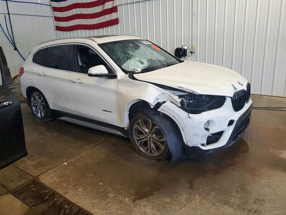 2017 BMW X1 VIN WBXHU7C37H5H37190 COPART salvage auction — FRONT END, WV - CERTIFICATE OF TITLE, sold $400 on 2026-07-23 (photo 4)