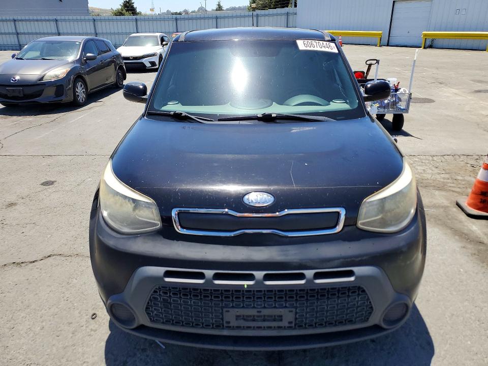 2014 Kia Soul VIN KNDJN2A23E7040542 COPART salvage auction — MECHANICAL, CA - DIS/DLR/EXP ONLY CLEAN TITLE, sold $500 on 2026-07-31 (photo 5)