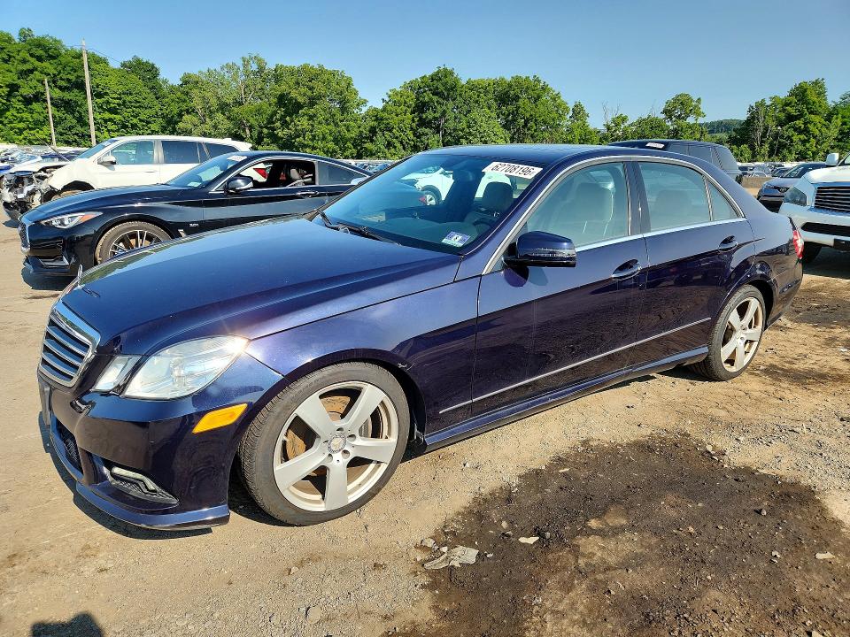 2011 Mercedes-benz E-class VIN WDDHF8HB3BA484223 COPART salvage auction — FRONT END, NY - CERTIFICATE OF TITLE, sold $925 on 2026-08-20 (photo 1)