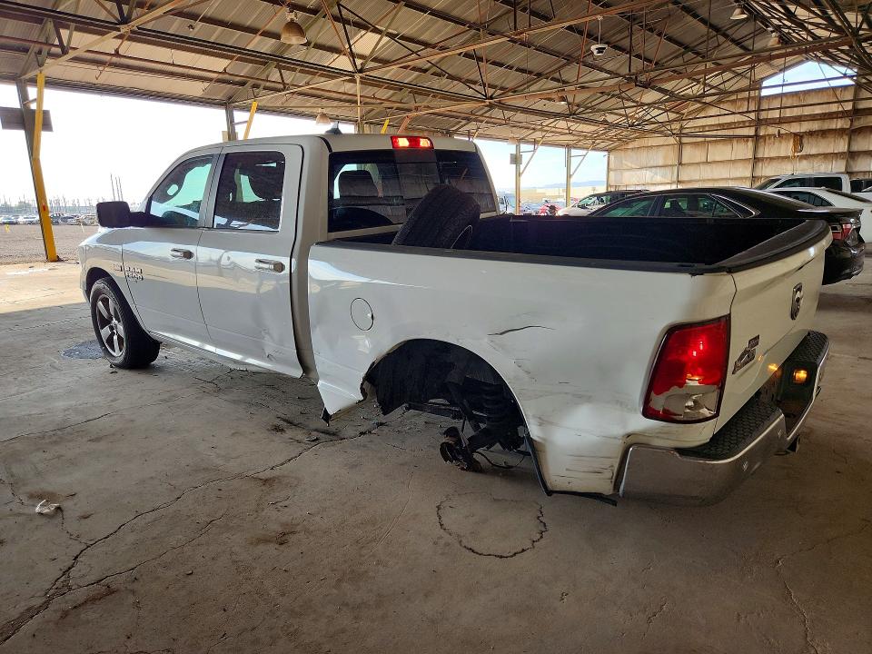 2019 Ram 1500 VIN 1C6RR6TT2KS694064 COPART salvage auction — REAR END, CA - CERTIFICATE OF TITLE (P), sold $1,400 on 2026-07-27 (photo 2)