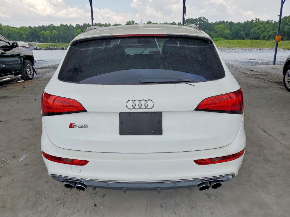 2014 Audi Sq5 VIN WA1VGAFP0EA054955 COPART salvage auction — FRONT END, Tx - Certificate Of Title, sold $2,200 on 2026-07-30 (photo 6)