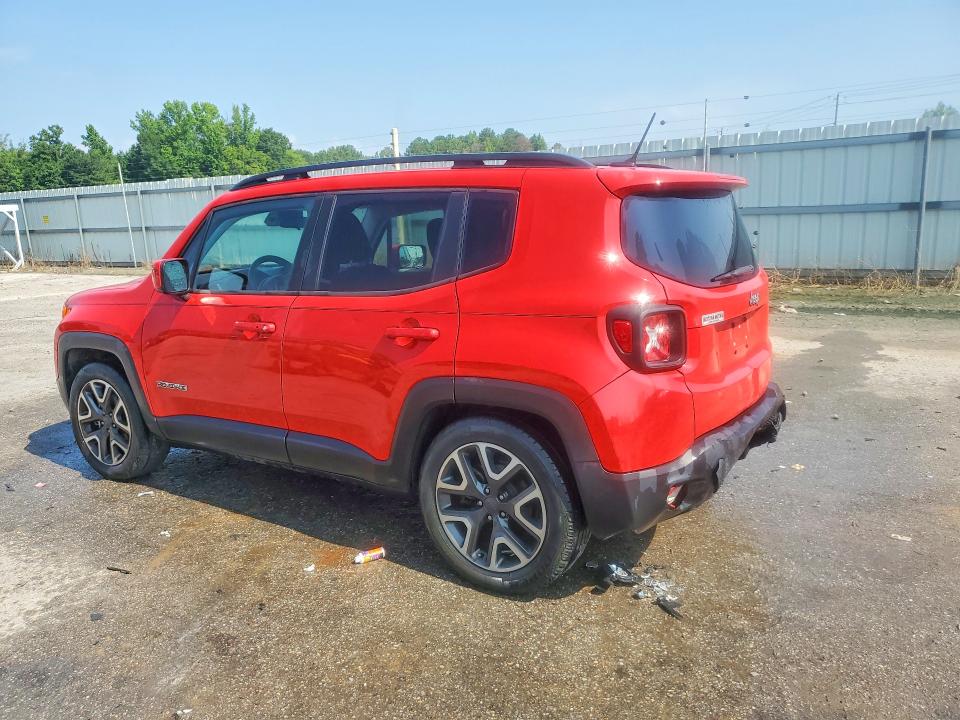 2016 Jeep Renegade VIN ZACCJABT0GPE14147 COPART salvage auction — REAR END, AL - CERT OF TITLE-SALVAGE TITLE, sold $1,600 on 2026-08-13 (photo 2)