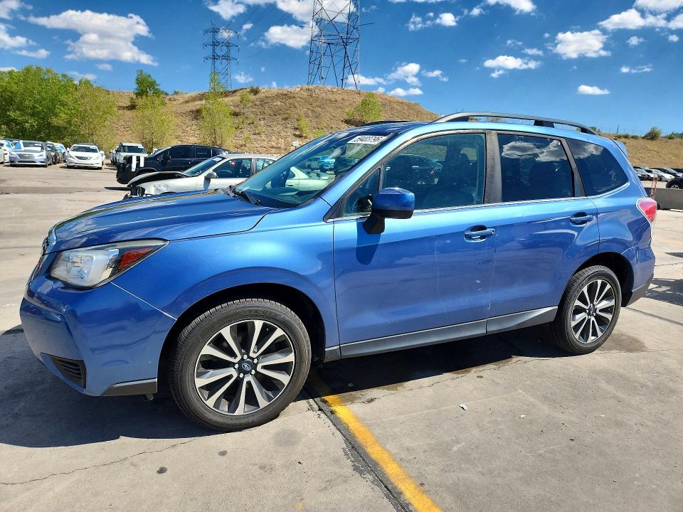 2017 Subaru Forester VIN JF2SJGEC5HH800390 COPART salvage auction — HAIL, CO - CERTIFICATE OF TITLE, sold $4,000 on 2026-08-19 (photo 1)
