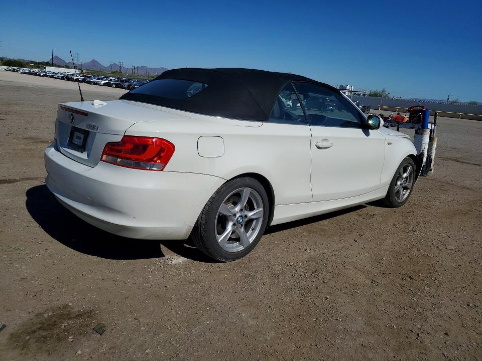 2012 BMW 1er VIN WBAUN1C57CVR00527 COPART salvage auction — FRONT END, Az - Cert Of Title - Salvage, sold $1,700 on 2026-07-17 (photo 3)