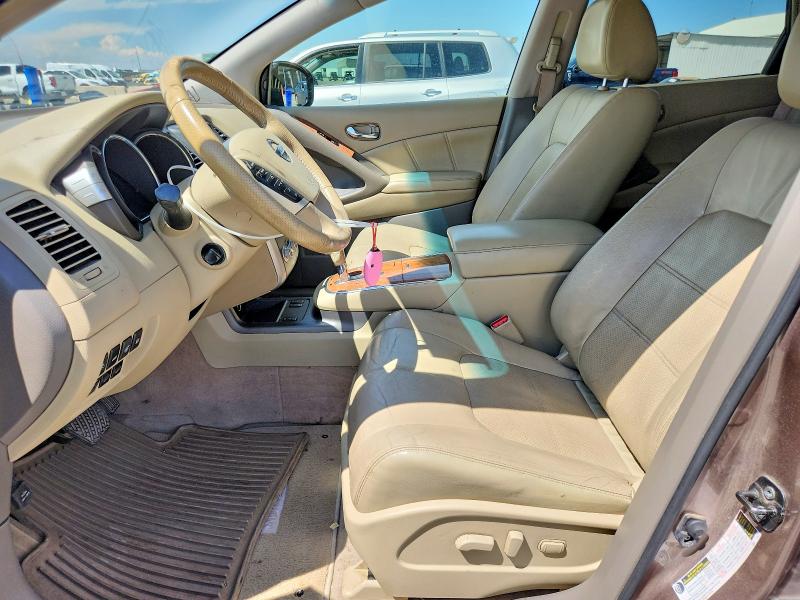 2013 Nissan Murano VIN JN8AZ1MW8DW309110 COPART salvage auction — HAIL, CO - CERTIFICATE OF TITLE, sold $1,000 on 2026-07-30 (photo 7)