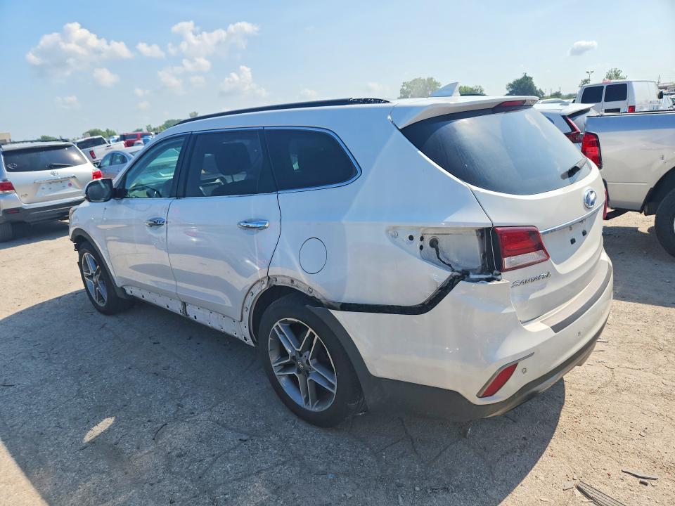 2017 Hyundai Santa fe VIN KM8SRDHF7HU234733 COPART salvage auction — FRONT END, In - Cert Of Title-Salvage Title, sold $350 on 2026-07-24 (photo 2)