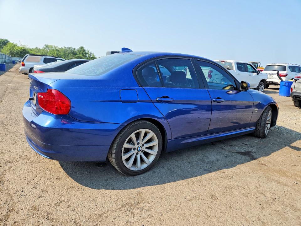 2010 BMW 3 series VIN WBAPK5C50AA646435 COPART salvage auction — REAR END, PA - CERT OF TITLE, sold $400 on 2026-07-31 (photo 3)