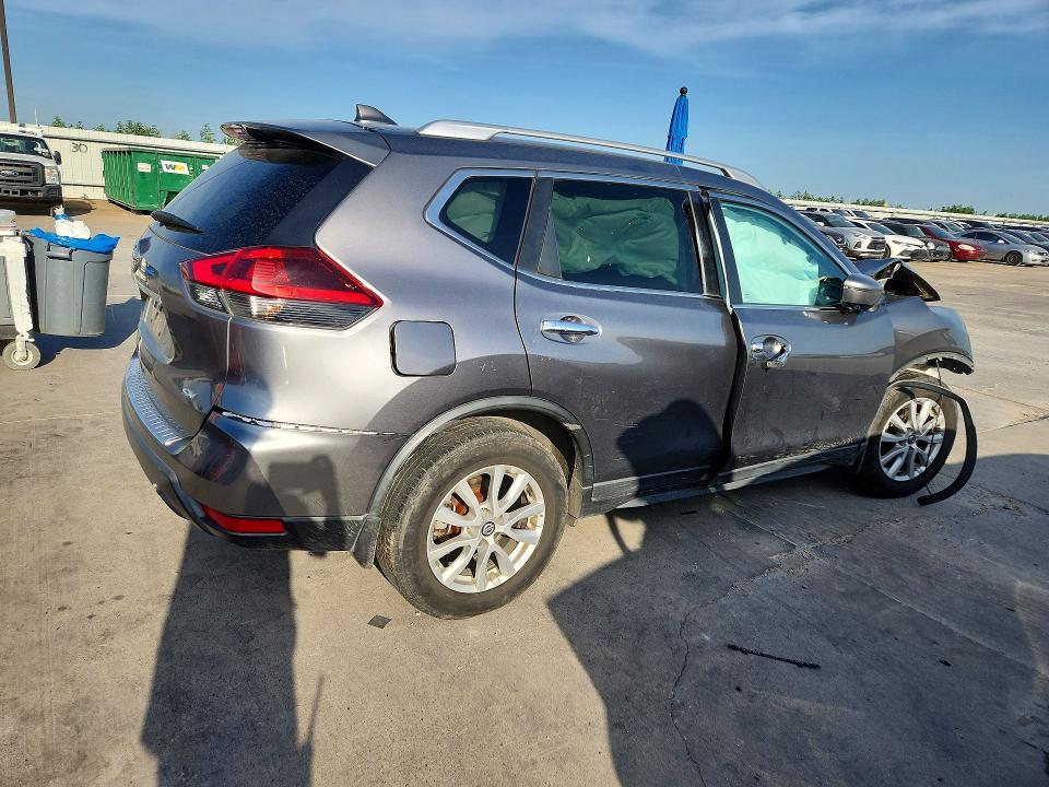 2018 Nissan Rogue VIN KNMAT2MT9JP561785 COPART salvage auction — FRONT END, Tx - Salvage Vehicle Title, sold $325 on 2026-07-23 (photo 3)