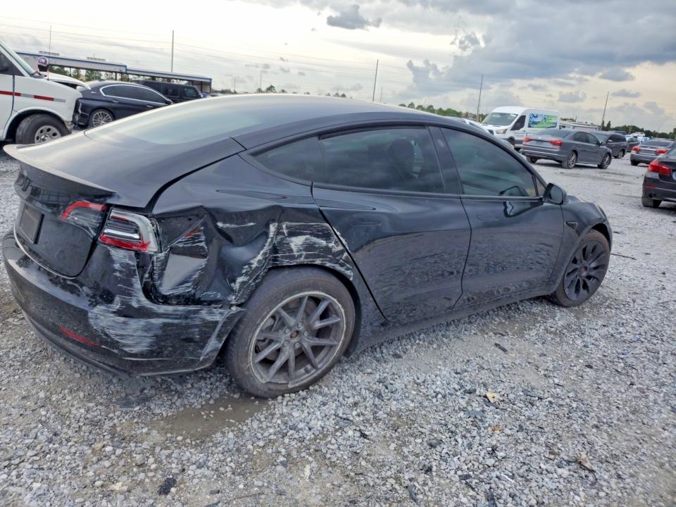 2023 Tesla Model 3 VIN 5YJ3E1EA9PF691269 COPART salvage auction — REAR END, Fl - Certificate Of Destruction, sold $5,100 on 2026-07-28 (photo 3)