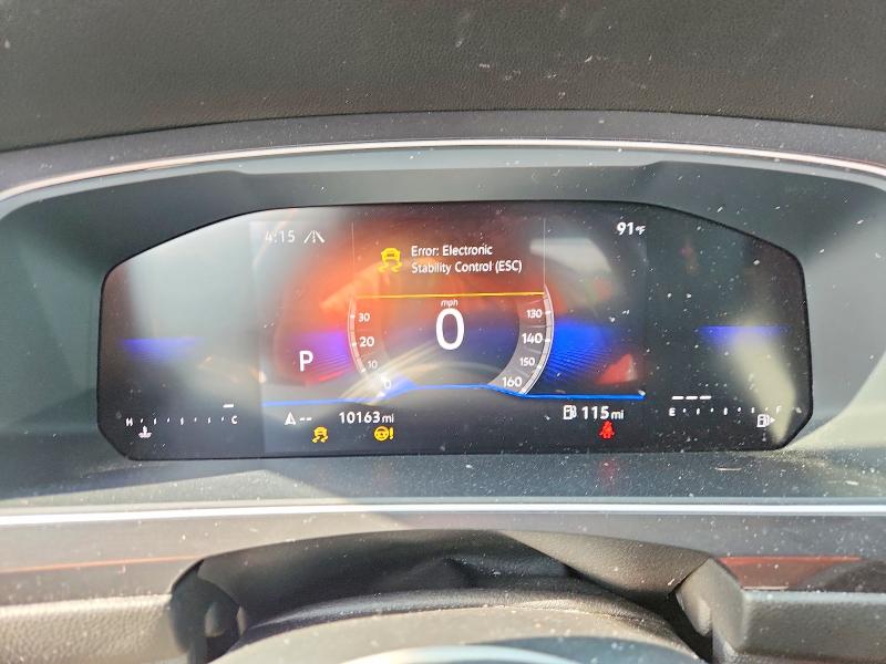2024 Volkswagen Tiguan VIN 3VV5B7AX7RM212913 COPART salvage auction — FRONT END, Ma - Cert Of Title-Salvage, sold $9,000 on 2026-07-30 (photo 9)