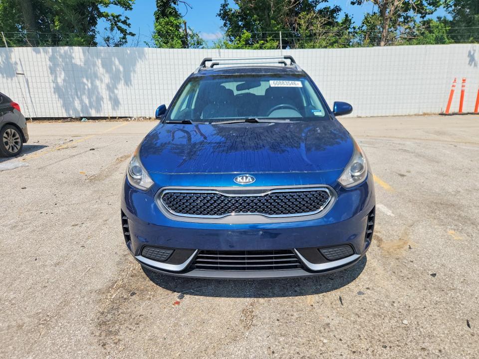 2017 Kia Niro VIN KNDCB3LC4H5056004 COPART salvage auction — FRONT END, Mo - Certificate Of Title, sold $725 on 2026-07-17 (photo 5)