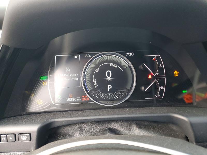 2023 Lexus ES VIN 58ADA1C13PU033817 COPART salvage auction — FRONT END, Ca - Salvage Certificate, sold $13,300 on 2026-08-25 (photo 9)