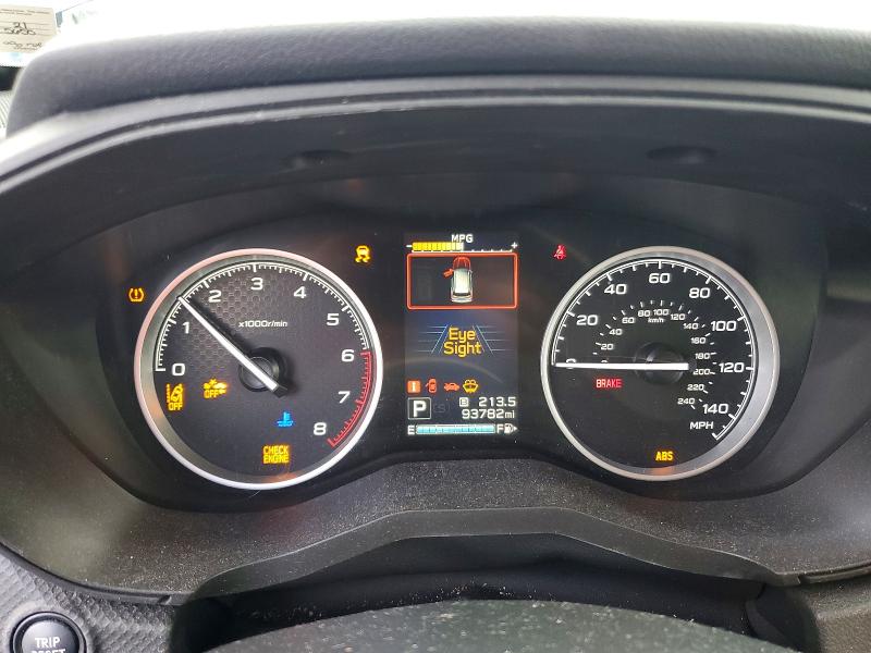 2021 Subaru Forester VIN JF2SKAFC2MH435394 COPART salvage auction — FRONT END, Va - Cert Of Title - Salvage, sold $3,350 on 2026-07-22 (photo 9)