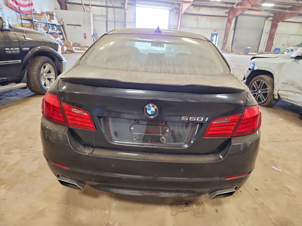 2011 BMW 5er VIN WBAFU9C53BC785350 COPART salvage auction — FRONT END, Mi - Certificate Of Title, sold $1,150 on 2026-07-31 (photo 6)
